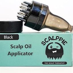 Scalppie Hair Scalp Oil Applicator Black Color-25