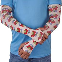 Sun Protection Cooling Arm Sleeves with Thumb Holes -Outdoors Sports Workouts Sunscreen Arm Sleeves 1 Pairs-image-38
