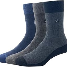 Men Cotton Calf Length Socks-image-1