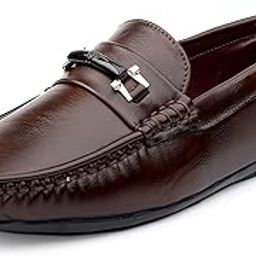 Men's Synthetic Leather Comfortable Loafer Shoes 2680-image-14
