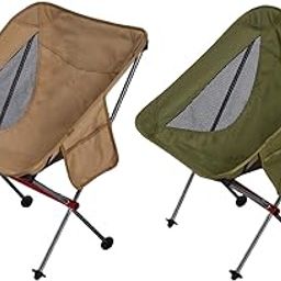 CALANDIS™ Ultralight Folding Chair Heavy Duty Packable High Back for Hiking Khaki | Furniture | & Hiking | Outdoor Sports-4