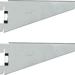 RAB Shelf Brackets Stainless Steel Fix Plate (Code:- Self 1206 LTB, Size- 12inch, Finish:- Matt, Pack of 1 Pair of 2 PCS )-image-2