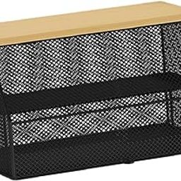 UJEAVETTE Food Cover BBQ Cover Outside Plate Serving Cover for Garden Table Restaurant Black 52cmx31cmx27cm-picture-17