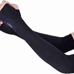 Merry Cotton Arm Sleeve For Men & Women (Free, Black)-image-4