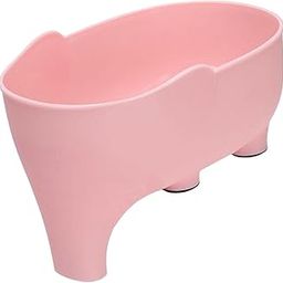 Drain Shelf Garbage Storage Basket Elephant Shaped for Household Fruit Pink-image-29