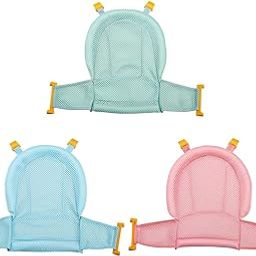 CALANDIS™ Baby Shower Mesh Cushion 3D Breathable Air Mesh Soft for 0-6 Months Newborns Green | Bath Tubs | I2-image-51
