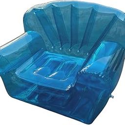 CALANDIS™ Inflatable Chair Soft Furniture Inflatable Sofa for Living Room Outdoor Home Blue | Bean Bags & Inflatables | Furniture-image-27