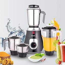 Cello Kitchenette Collection Nexon Pro Plus Mixer Grinder with 3 Jars & 1 Juicer| 500 Watts | 3X Speed Control | Set of 4 | Black-image-9
