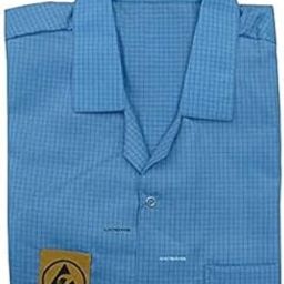Aadvay Enterprises (Pack of-1) ESD Safe Antistatic Apron | Lab Coat, Jacket blue for Cleanroom, Unisex, Size - L-picture-14