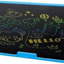 16 Inch Electronic Slate Memo Pad Kids LCD Drawing Tablet Digital Notice Smart Writing Board (Blue)-image-19