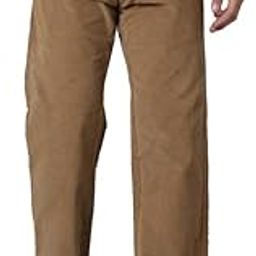 Men's Corduroy Trousers, Stylish Mid Rise Straight Fit Corduroy Pants for Men, 98% Cotton 2% Elastane, Button Closure, 4 Pockets-image-12