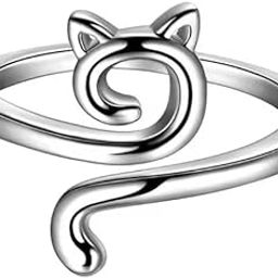 Crochet Now | Adjustable Crochet Loop Ring,Crochet Ring, Knitting Ring, Adjustable Crochet Ring for Faster Knitting and Holding Tension (Cat)-image-94