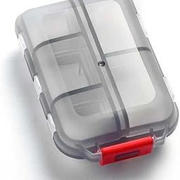ZRINIX Medicine Pill Box with Travel Medicine Case Kit | Pocket Daily Pharmacy Container | Mini Pocket Size Travel use medicine Organizer Box | Flip Design Double Layer Tablet or Capsule Case ( Multicolor ) (2)-image-51