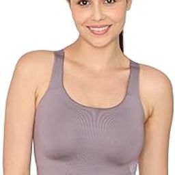 High Impact Quick Dry Sports Bra for Women - Purple Dove-picture-12