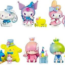 Fancyku® 6Pcs Kawaii San-Rio Cartoon Toy Figurines for Kids & Collectors, 1.97 x 2.76 Inches PVC Action Figures, Desk Decor Miniatures, Gift Set-picture-17