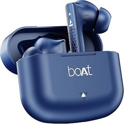 boAt Airdopes 91, 45HRS Battery, 50ms Low Latency, ENx Tech, Fast Charge, IPX4, IWP Tech, v5.3 Bluetooth Earbuds, TWS Ear Buds Wireless Earphones with mic (Starry Blue)-18