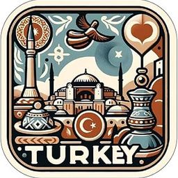 Skywalk Souvenir Turkey Wooden Fridge Magnet (Multicolor) M-784-image-85