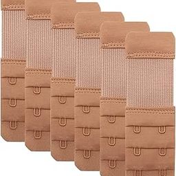 dclub Bra Extender 2 Hook Stretchy Soft and Comfortable Bra Strap Extender for Women. (6 Piecs)-14
