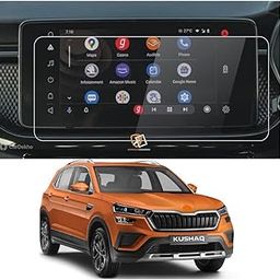 CAIDEN GUARDS Screen Protector compatible with Skoda Kushaq Car Accessories Navigation or Music System Touch Screen Infotainment (Company Fitted) (2022) - 10 INCH-29