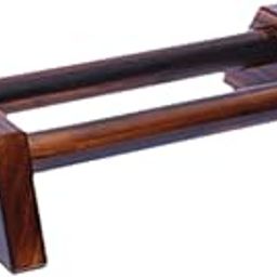 CALANDIS™ 2Pcs Wooden Push up Bar Grip Parallettes Bar for Fitness Gymnastics Sports XL | Push Up Stands | Strength Training | Fitness Running & Yoga-32