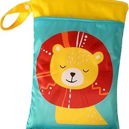 LOOM TREE® Diaper Pouch Portable Reusable Waterproof Infant Diaper Bag Diaper Organizer Lion | Diapering | Diaper Bags-image-11