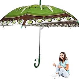 Drumstone (𝟓+𝟓 YEARS WARRANTY Latest Kiwi Fruit Print Lovely Kid Child Sunny Rainy Umbrella Windproof Strong Gift Umbrella for Girls & Boys/Latest Kiwi Fruit Print-image-20