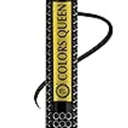 Colors Queen Fabulous Black Eyeliner | Intense Color Payoff | Quick Drying Formula | Long Lasting | Smudge Proof Pen Eyeliner | Precise Fine Tip for Smooth Application | Waterproof Eyeliner-picture-35