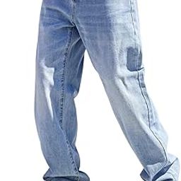 Men Jeans Pants | Denim Jens | Baggy Sty for Man | Regular Fit's | Mid RiseLoose Fit & Stylish Jeans for Men's-image-31