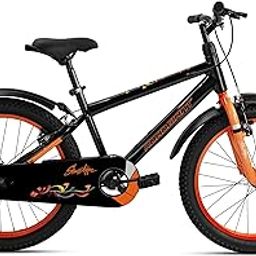 ROADGIANT Showstopper, 20 T, Kids Bicycle, Single Speed, Steel Frame Cycle, Ideal for 6+ Year, Unisex, 20-inch, Dual Colour, Black (Black)-11