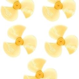 SP Electron Pack of 5 Pcs 6 inch 3 Blade Fan Propeller Prop fit for 2.3mm Shaft DC Motor Hobby DIY Science Projects-32