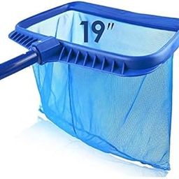 Atlake Pools Swimming Pool Deep Leaf Net Standard Heavy Duty Pool Cleaning Tool Swimming Pool net 19'' Telescopic Pole Not Included-10