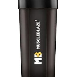 MuscleBlaze Phirse Zidd Kar, Shaker (Black, 650ml) | Leakproof, BPA-Free Blender Bottle | Ideal for Whey Protein, Preworkout & BCAA Shakes| Plastic-23