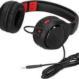 Gaming Headsets, Gaming Headphones Over Ear Professional Soft Earmuffs Adjustable for Laptop(Without 3.5mm Plug)-image-3