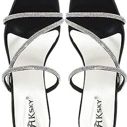 Women’s Crystal Block Heels - Elegant, Sparkling Heels for Every Occasion-picture-41