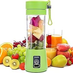 4 Blades Rechargeable Portable Electric USB Juice Maker, Blender for Smoothie & Juices, Juicer Bottle Blender, Grinder Mixer, Fruit Juicer for All Fruits & Vegetables (Multicolor)-11
