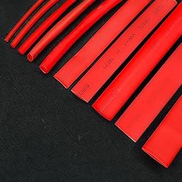 Electronic Spices Combo of Red Heat Shrink Tubes | 1mm to 10mm | for Wire Insulation (1 mtr each)-image-47