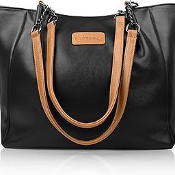 Women's Black Tote Bag-image-35