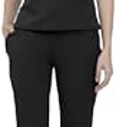 Women's Black Co-ord Set with White Stripe Comfortable T-shirt and Jogger Pants Casual Wear-image-32