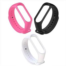 Inefable® Mi Band 3 & 4 Strap Band Wristband Strap Compatible with Mi Band M3 & M4 Original Device Not Included |-10