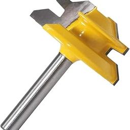 CALANDIS® 6mm Shank 45 Degree Lock Miter Glue Joint Router Bit Wood Milling Cutter-2