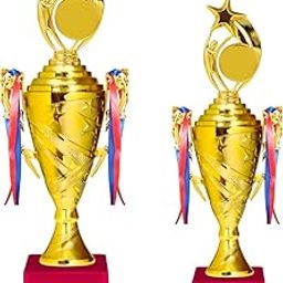 Spellbale Winner Trophy Set || Winner & Runner Trophy Set || Award for Winners (Size - 12 inch,15 inch) T- 203-image-80