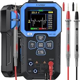 FNIRSI DMT-99 Digital Multimeter 9999 Counts TRMS, Rechargeable Auto-Ranging with Recording & Monitoring Data Mode, Resistance, Capacitance, Diode, Frequency, NCV, Current Voltage Tester By Skyking-image-91