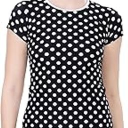Women's All-Over Print Half Sleeve UPF 50+ Sun Protection Swim Tee | Active Cover-Up-image-90