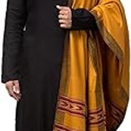 Ethnic Kullu Design Woven Shawl/Stole for Men, Woolen Scarf for Winters-image-48