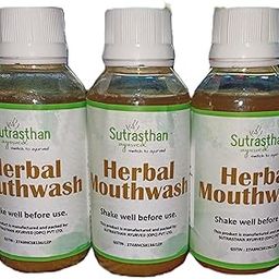 "Organic mouthwash for sensitive gums" 100 ml. (Pack of 3).-image-63