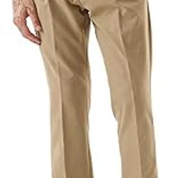 Men Formal Trousers | Slim Fit Pleated Front Design with Folded Hem | Premium Polyester Twill Weave for Office & Street Wear-image-17