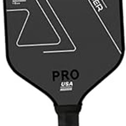 MERISHOPP Pickleball Paddle 16mm Thick Pickleball Racquet for Adults Beginner Practice Black| Lightweight & Durable | Professional Rackets-picture-4