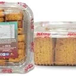 Smyle | Eggless Cakerusk Soft & Crispy | 300Gms Per Tray | Pack Of 2 Trays-image-2