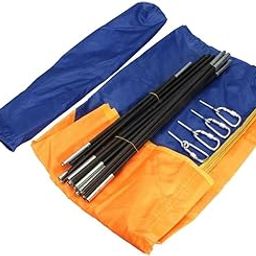 Inflatable Boat Kayak Canopy Awning Sun Shade ShelteR 2 Person 114x236CM-image-21