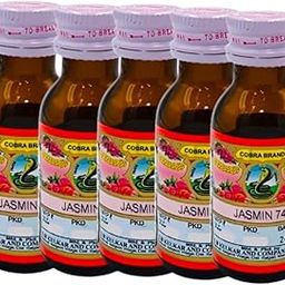 JASMIN 74 PERFUME OIL COBRA BRAND 25gm - Pack of 5-image-64